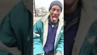 His #energy is the #reason I drop a few #dollars when I see him. #ooowee #dance #funny #homeless
