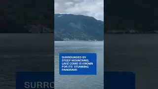 3 geography facts about Lake Como