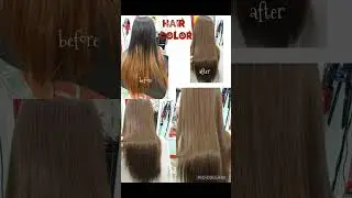 beautiful hair transformation #hairstylist #hairdresser #shorts
