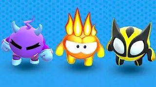 Om Nom Run - Devil Nom, Fire Nom and Om Nom X