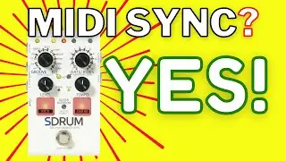 Digitech SDRUM Pedal | JamSync to MIDI