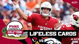 Halftime: Arizona Cardinals Look LIFELESS As Depth Concerns Magnify Against Denver Broncos
