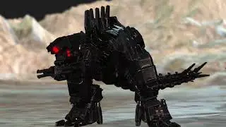 Robots Battle - 3D Animation