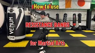 Using Resistance Bands for Martial Arts