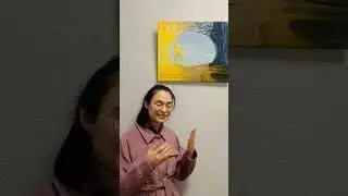 Первая картина маслом.
