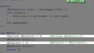 C plus plus Console Lesson 33 -  Built in Class Behavior