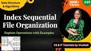 DSA 1.46 Part 2 : Index Sequential File Organization with Example