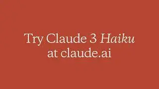 Claude 3 Haiku for fast document analysis