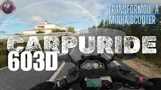Carpuride 603D 🤩  transformou a minha scooter 👍
