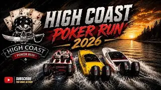 100+ knots at High Coast Poker Run 2026 in COUGAR 27 MTR 450R 