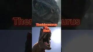 Therizinosaurus (Jurassic world Dominion) Vs Siats (T-Rex: An evolutionary journey)
