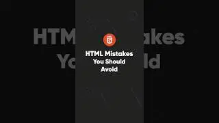 HTML mistakes you should avoid 