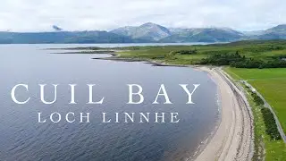 Cuil Bay, Duror - Scottish Highlands (4K Drone Footage)