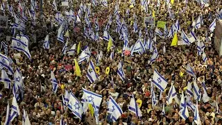 LIVE: Israelis Protest in Tel Aviv to Push for Hostage Deal With Hamas