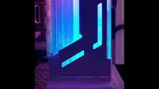 Вертикальный держатель (кронштейн) COOLMOON для видеокарты с подсветкой RGB