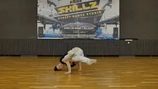 Swipe, Windmill, Tower freeze combo breiko pamoka su Bboy Deni @SKILLZ studio (LT)