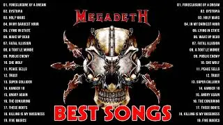 Megadeth Greatest Hits || Best Songs Of Megadeth