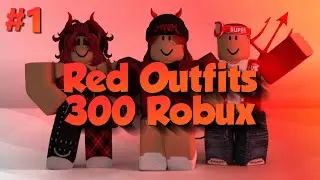 Trending Red Roblox Outfits For 300 Robux!