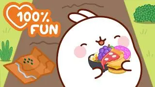 Molang Match’n Munch! 🥑🍕 Cutest Food Puzzle Game Moments