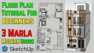 Learn Sketchup | Floor Plan Tutorial for Beginners