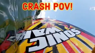 RC Speed Boat Crash POV