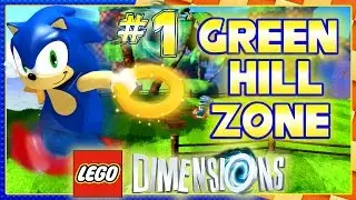 ABM: Sonic Dimensions - Green Hill Zone!! Lego Dimensions Walkthrough 1! (60FPS)