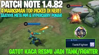 CLAUDE NERF, KARRIE NERF, KIMMY NERF, BALMOND BUFF - PATCH NOTE 1.4.82 MOBILE LEGENDS
