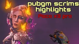 pubgm highlights||5 fingers claw||60FPS gameplay Poco x3 pro test||