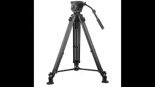 Kingjoy VT-3500+VT-3530  broadcasting video damping fluid head tripod