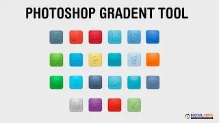 Photoshop Gradient Tool Telugu Tutorial