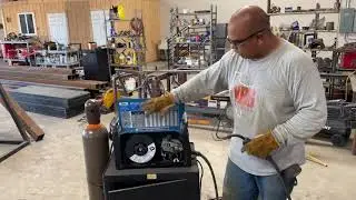 Millermatic 211 set up and review