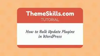 How to Bulk Update Plugins in WordPress