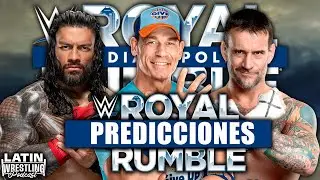 MIS PREDICCIONES PARA WWE ROYAL RUMBLE 2025