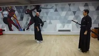 Нидэн Рю Иайкобудзюцу. Тсука но качи. Кумитачи. Iaikobujutsu. Tsuka no kachi. Kumitachi.