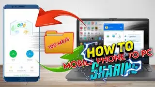 How to Mobile Phone to PC Sharing ( File, videos, photos, etc.., ) //  Tamil