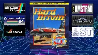 Let's Compare = Hard Drivin (Mega Drive/Spectrum/Amstrad/C64/AtariST/Amiga)