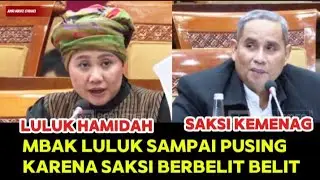 PANSUS HAJI!!! LULUK HAMIDAH SAMPAI PUSING DENGAN JAWABAN SAKSI KEMENAG