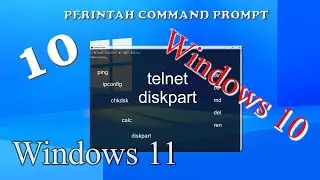 Command Prompt Windows 10 & 11: Telnet, Diskpart DLL (10 Command Prompt Penting).