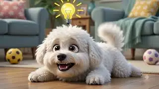 Funny Bichon Dog Animation
