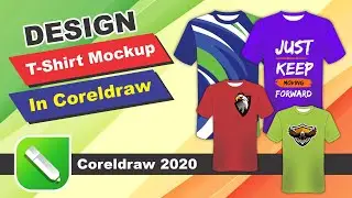 How to create a T-Shirt mockup in coreldraw | for Expert & beginners | Doctor Design