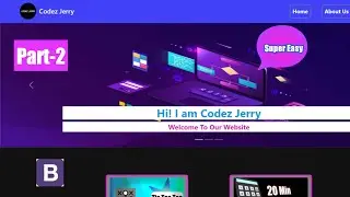 Build Website Using Bootstrap  Super Easy Tutorial Series #Part-2