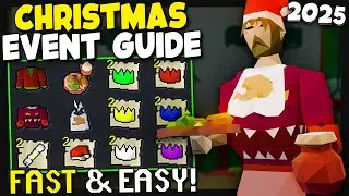 OSRS Christmas Event Guide (2025) - FAST & EASY! | Old School RuneScape Holiday Guide How-to