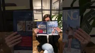 Making the cover of Expat Living Magazine Hong Kong! 🙈 Pink panther theme song #shorts
