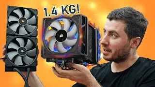 SORAN OLURSA TANK GİBİ DEYİN ONA!! - TAM 1.4 KG Corsair A500 HAVA SOĞUTMA İncelemesi