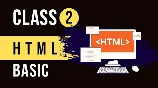 Basic HTML Live Bangla Class 2  HTML attributes, Elements display types