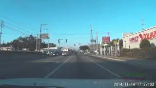 Guy Tries Outrunning Cops But Comes To An Intersection