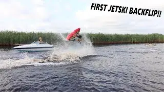 SENT MY FIRST JETSKI BACKFLIP!!