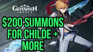 $200 Summons on 1.1 Banners! (Main Account) - Genshin Impact