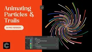 Animating Particles & Trails | Fun Spiral Animation in Cavalry App with Particle System (PRO)