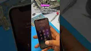 iPhone 12 Mini microphone not working | iPhone 12 mini Camera Problem after Heavy Drop #iphonerepair